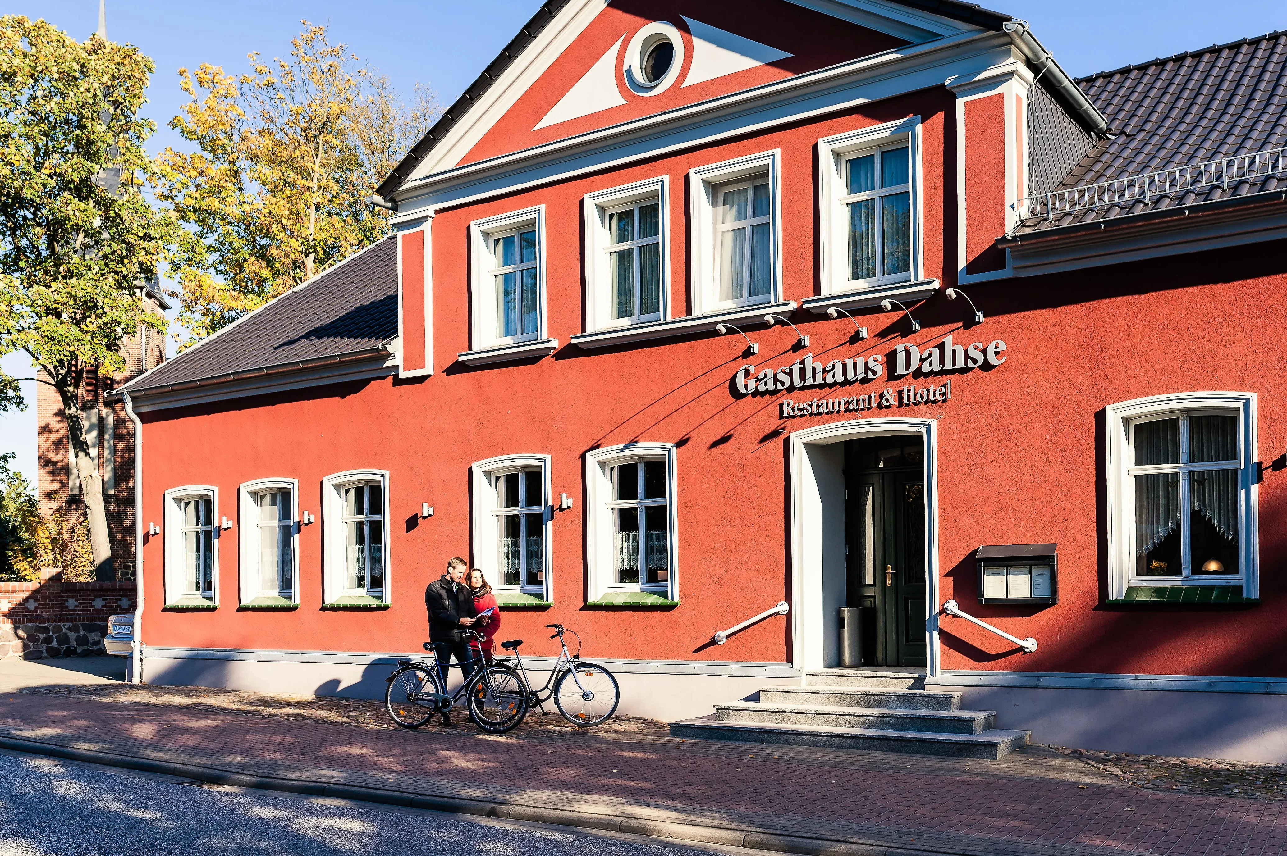 Gastraum im Restaurant Landhaus Dahse